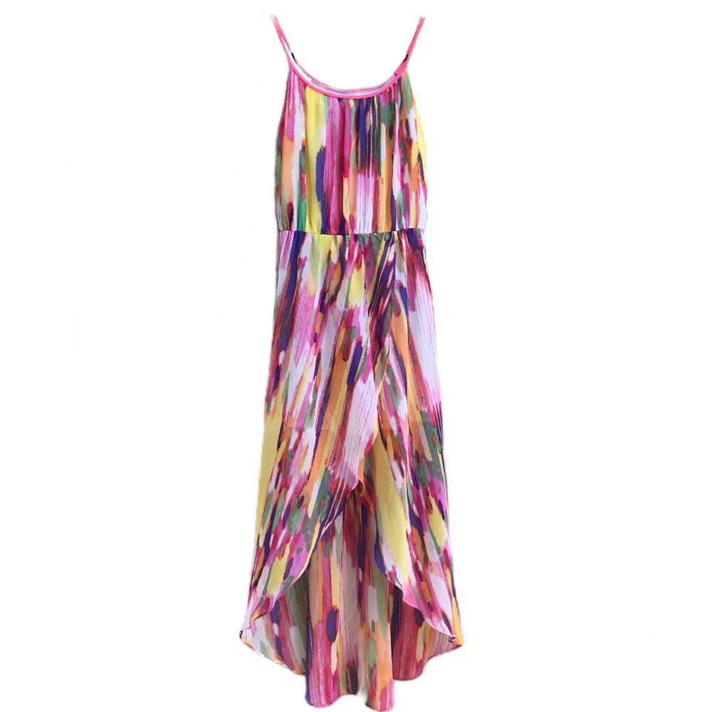 Marineblu-Tye-Dye Maxi Dress w/skirt -EUC-Sz Small